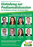 2023 09 14 Podiumsdiskussion «Die 10-Millionen-Schweiz – Fluch oder Segen?»