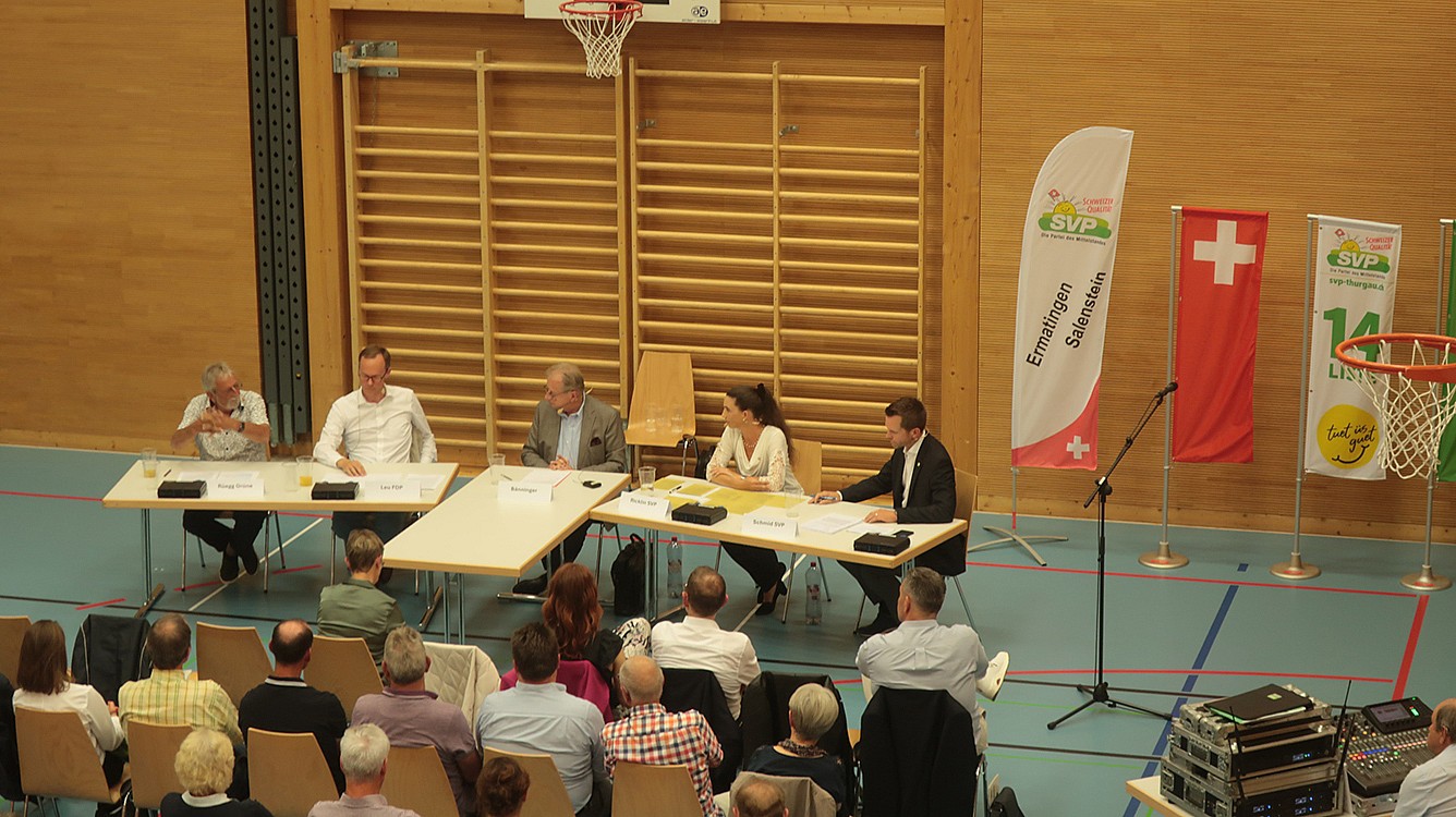 2023 09 14 Podiumsdiskussion «Die 10-Millionen-Schweiz – Fluch oder Segen?»